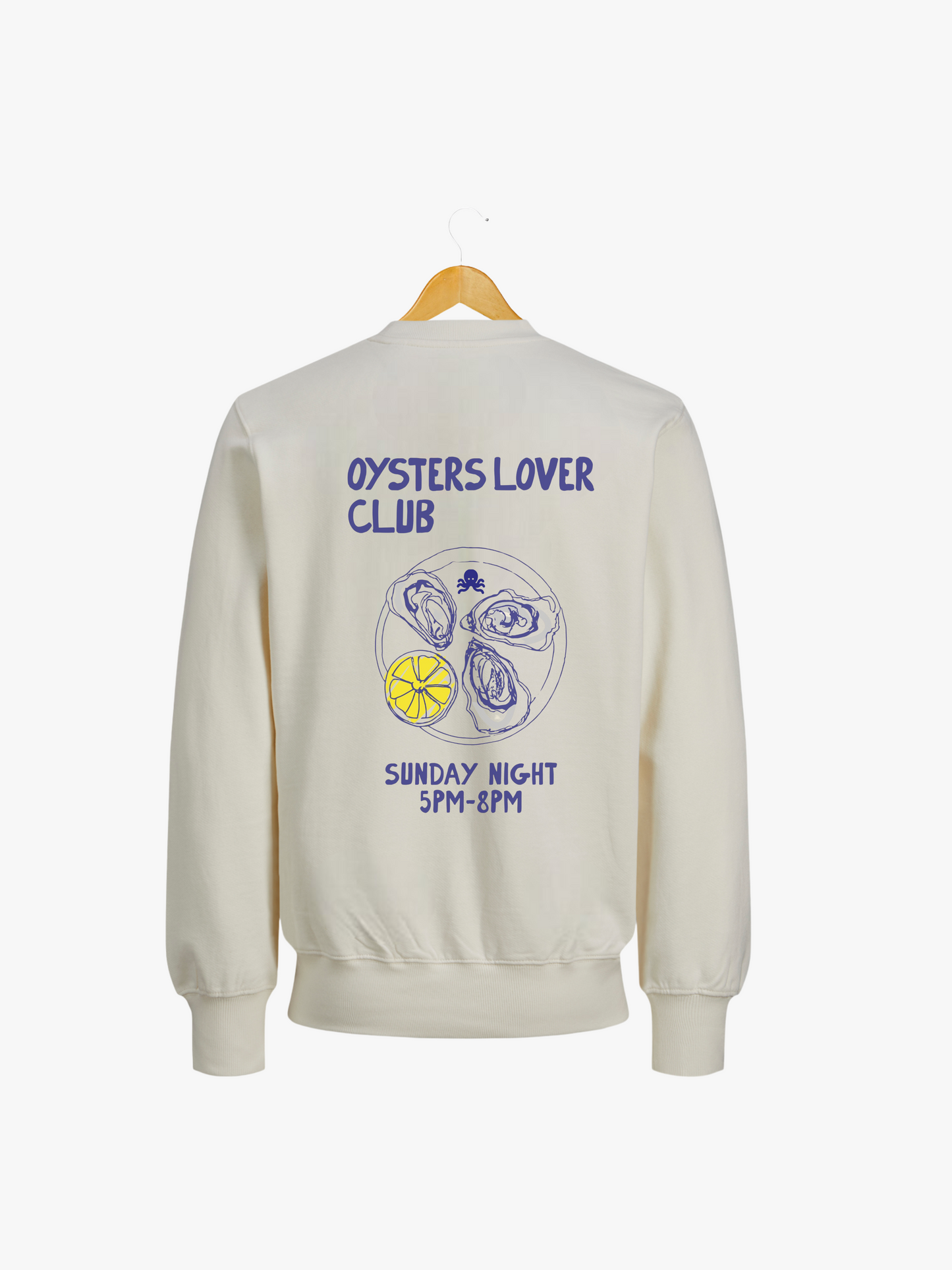 SUDADERA OYSTER'S CLUB