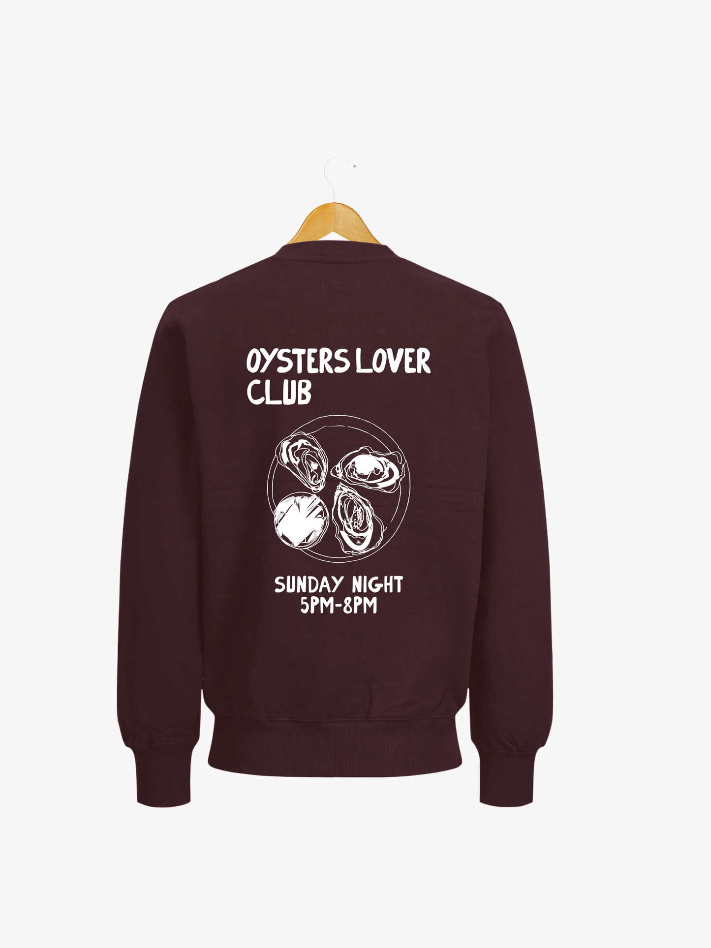 SUDADERA OYSTER'S CLUB