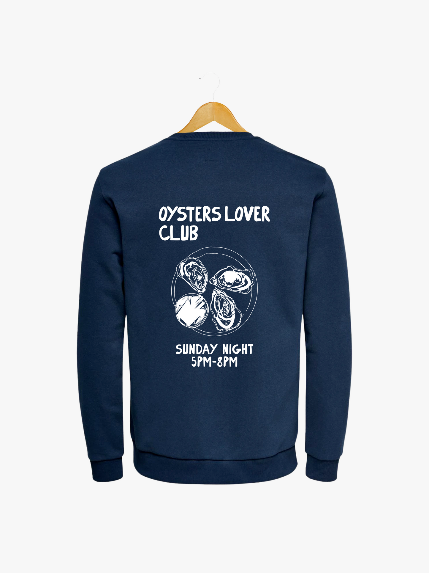 SUDADERA OYSTER'S CLUB